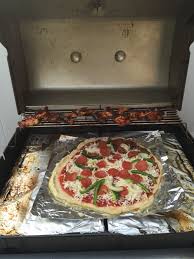 Pepperoni Pizza And Bbq Chicken Wings On The Grill Bbq Chicken Wings Bbq Chicken Pepperoni Pizza