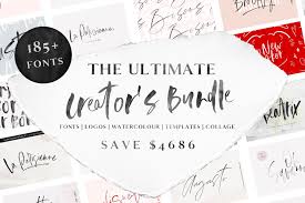 26,743 downloads (6 yesterday) free for personal use. The Ultimate Creator S Bundle The Biggest Font Bundle On The Market 188 Fonts In 71 Typefaces Affili Font Bundles Instagram Story Template Signature Fonts