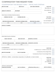 It's very common for nonexempt salaried workers to work a longer or shorter workweek depending on their workload. Free Overtime Request Forms Smartsheet