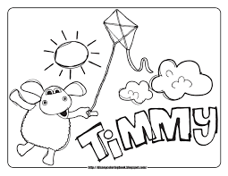 Disney Coloring Pages and Sheets for Kids: Timmy Time 1: Free Disney Coloring  Sheets