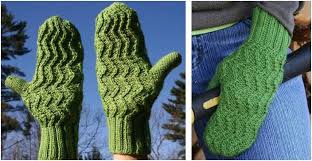 We have included a video that will teach you all the tips needed to recreate this gorgeous chevron blanket. Zesty Zig Zag Knitted Mittens Free Knitting Pattern
