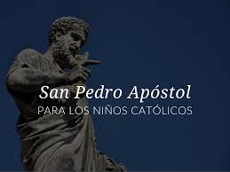 Como uno de los 12 apóstoles, pedro fue una persona esencial en los principios de la iglesia cristiana.la madurez de su carácter en los evangelios, sin duda a causa de su hermosa experiencia con jesús, hace que el apóstol pedro sea una de las figuras bíblicas con la cual nos podemos identificar más. Santos Populares Para Ninos San Pedro Apostol