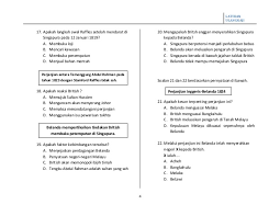Jun 10, 2019 · tingkatan 2 sejarah (contoh soalan bahagian c) kssm 2019. Latihan Sejarah Tingkatan 2