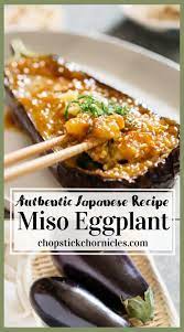 Miso Eggplant Recipe In 2020 Japanese Side Dish Easy Japanese Recipes Miso Eggplant