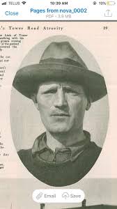 Not sure who might remember them but these are photos I had gotten from an  article about a murder near Tower Road from a magazine called, “The Master  Detective”. They are of