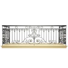 Wrought Iron Balcony 3d Max Iron Balcony Wrought Iron Design Balcony Railing Design
