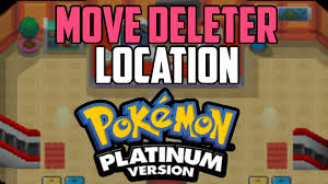 The Move Deleter In Pokémon Platinum - Guide Strats