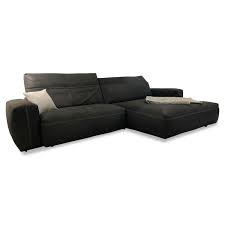 Sofas und couches jetzt entdecken ▶ große auswahl fachberatung tiefpreisgarantie kauf auf rechnung faire preise. Ecksofa Valdo Leder Oasis Grau Blau Mit Elektrischer Sitztiefenverstellung Contur Sofas Gunstig Kaufen Mobelfirst