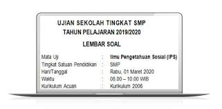 Soal ujian sekolah ips kelas 9 dan kunci jawaban. Soal Dan Kunci Jawaban Ujian Sekolah Ips Smp Kurikulum 2006 Tahun Pelajaran 2019 2020 Didno76 Com