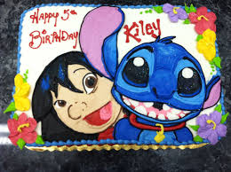 Lilo And Stitch Cake Lilo And Stitch Cake Stitch Cake Baby Birthday Party