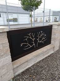 Sichtschutz Aus Beton Mauersteine Metall Und Holzzaun In Bayern Neu Ulm Mauerstein Holzzaun Zaun