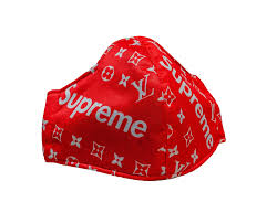 Red aesthetic aesthetic vintage supreme background hypebeast iphone wallpaper supreme iphone wallpaper popular logos supreme lv supreme clothing mood wallpaper. Lv Supreme Face Mask Red