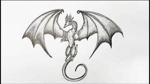 Take a paper and a pencil and follow the cool dragon drawing lessons. How To Draw Dragon Step By Step Youtube