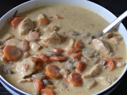 Blanquette De Poulet A L Ancienne En 2020 Recettes De Cuisine Blanquette De Poulet Recette Blanquette