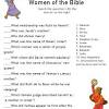 Have a list of statements, some true and some false, on bible facts in general. 1