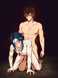 Zhongli and Xiao Gay Sex Rule34