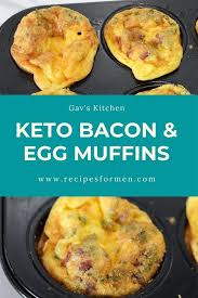 Make These Keto Egg And Bacon Muffins Great For Breakfast And To Take With Keto Egg Bacon Muffins Keto In 2020 Bacon Egg Muffins Low Carb Breakfast Recipes Recipes