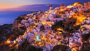 جزيرة سانتوريني اليونان santorini greece earth pictures beautiful islands