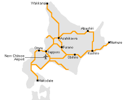 These maps also provide topograhical and contour idea in hokkaido,japan. Hokkaido Rail Pass