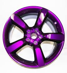 Black And Purple Car Rims Domant Purple Tgic Custom Wheels Cars Purple Car Rims For Cars