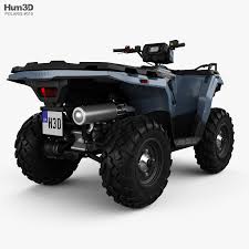 3d Model Of Polaris Sportsman 570 2021 3d Model Sportsman Model