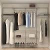 Seville classics expandable closet organizer system. 1