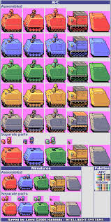 (more co sprites to be added later). Ds Dsi Advance Wars Dual Strike Apc The Spriters Resource