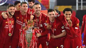 Liverpool lift the premier league trophy!. Always Dreamed Of This Jordan Henderson After Lifting Premier League Trophy Football News India Tv