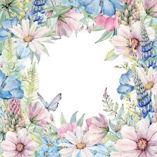 Vector Jpeg Png Psd Fonts Vk Flower Art Floral Watercolor Watercolor Flower Wreath