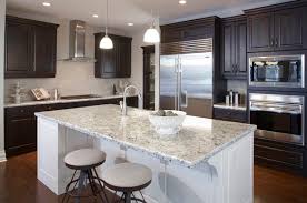 Black quartz is a unique countertop that has stunning designs with black handles and a dark wood floor. 22 Beautiful Kitchen Colors With Dark Cabinets Home Design Lover