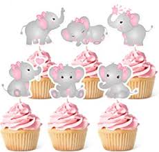 Opt for custom invitations and add your own message or photo to make them extra special. Amazon Com Elephant Cupcakes