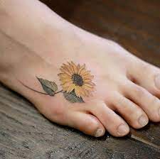 One of the most classic and feminine ankle tattoo designs is the flower ankle tattoo. 61 Pretty Sunflower Tattoo Ideas To Copy Now Page 4 Of 6 Stayglam