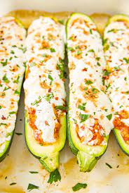 Delicious Stuffed Zucchini Recipes That Are Right Out Of Your Low Carb Dreams Recipes Zucchini Recipes Low Carb Recipes