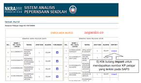Para guru mempunyai akses untuk memasukkan markah ke dalam. Saps Ibu Bapa Motif My