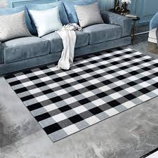 Maybe you would like to learn more about one of these? Decorx Buffalo Check Rug Black White Checkered Carpet Buffalo Plaid Rugs 4 X 6 Feet Machine Washable Area Rug For Bedroom Living Room Walmart Com Walmart Com
