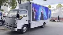 Famous Brand New I/SUZU Led Display Box Truck Mobile Led Screen Advertising  Truck for Sale