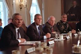 Cabinet officials in the administration of george w. September 11 2001 The George W Bush Presidential Library And Museum