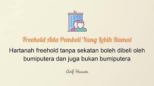 Penting anda tahu tentang perbezaan antara hartanah freehold vs leasehold di malaysia kerana anda mesti tahu apa yang anda beli. Freehold Vs Leasehold Yang Mana Lebih Baik Arif Hussin