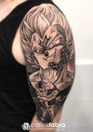 Majin vegeta tattoo design