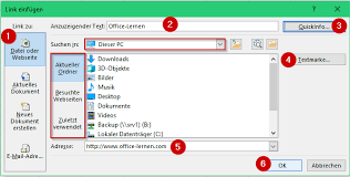 Maybe you would like to learn more about one of these? Hyperlink In Excel Tabelle Einfugen Office Lernen Com
