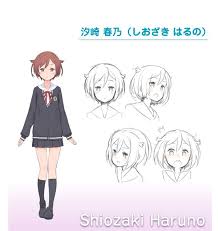 黒星紅白 キャラクター原案 制服ver わんおふ oneoff 公式サイト アニメの女の子のデッサン 設定画 イラストポスター