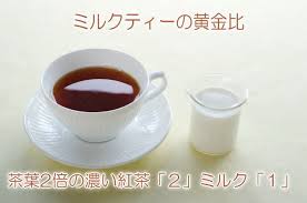ミルクティーのミルクは 温めるか Or 温めないか