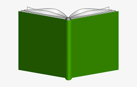 Illustration isolated on white background. Green Clipart Open Book Green Open Book Clipart 600x444 Png Download Pngkit
