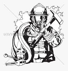 But, if you're determined to learn how to draw a cartoon character, you can do it. Drawing Graphics Cartoon Transparent Png Image Clipart Black And White Firefighter Art Free Transparent Clipart Clipartkey