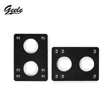 2 มิลลิเมตร = 0.002 เมตร: Geele Surfskate Riser Pad 6mm à¹à¸œ à¸™à¸£à¸­à¸‡à¸—à¸£ à¸„ à¸«à¸™à¸² 6 à¸¡ à¸¥à¸¥ à¹€à¸¡à¸•à¸£ 1à¸„