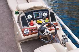 Lowrance Elite 5 Colour Depth Finder Chartplotter W Gps Deluxe Sport Steering Wheel W Burlwood Accents Power Party Barge Hydraulic Steering Marine Electronics