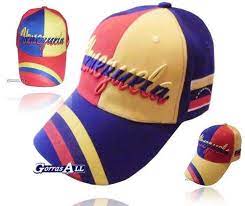Gorra De Venezuela Bandera Tricolor Amarillo Azul Y Rojo Amarillo Y Azul Amarillo Gorra