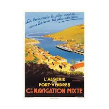 Affiche Ancienne Port Vendres Viscaweb Affiches Anciennes Alger Affiche