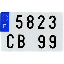 Chez feu vert, nous vous proposons des plaques d'immatriculation auto en aluminium ou en plastique. Plaque Immatriculation Alu 210 X 130 Mm Ancien Systeme Feu Vert