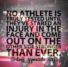 As described in our earlier post on safety slogans, safety posters can be installed throughout the organization to educate employees to work safely. An Open Letter To The Injured Athlete Injury Quotes Injury Recovery Quotes Gymnastics Quotes